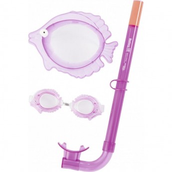 Комплект для плавания BESTWAY МОРСКИЕ ОБИТАТЕЛИ 3-6 лет, фиолетовый