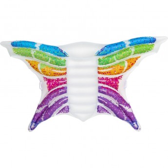 Надувной матрас-плот для плавания BESTWAY РАДУГА 294х193см с ручками, до 90 кг