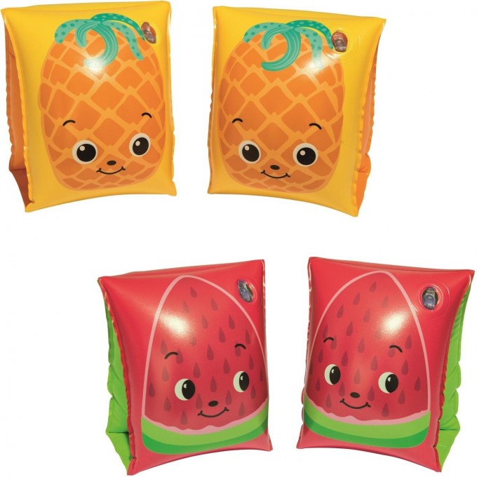 Нарукавники BESTWAY ФРУКТЫ 23х15см 3-6 лет, 2 вида 32042 BW